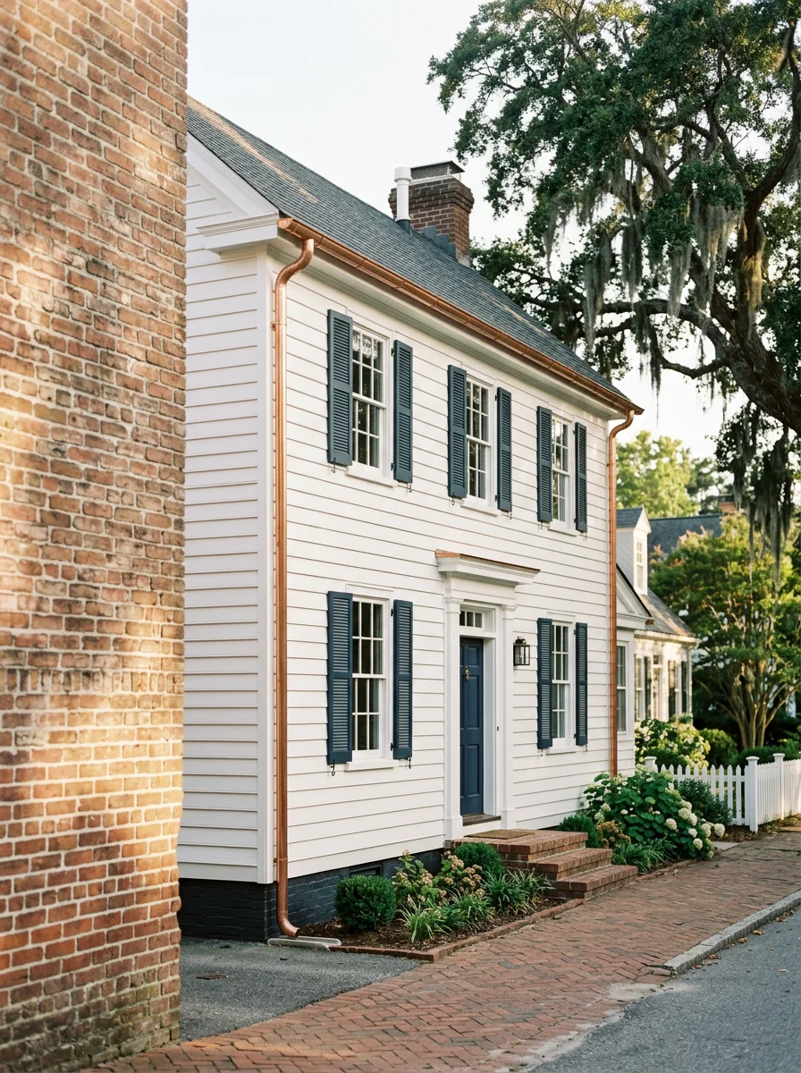 Residential property in Swansboro showing a blend of traditional architecture and modern maintenance standards.